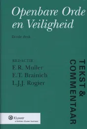 Omslag van Openbare orde en veiligheid