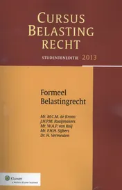 Omslag van studenteneditie 2013