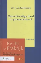 Omslag van Onrechtmatige daad in groepsverband