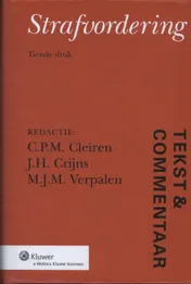 Omslag van Strafvordering