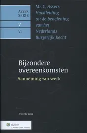 Omslag van Aanneming van werk