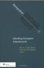 Omslag van Inleiding Europees arbeidsrecht