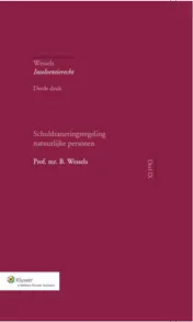 Omslag van Schuldsaneringsregeling natuurlijke personen