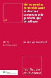 Omslag van Wet waardering onroerende zaken