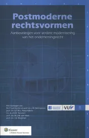 Omslag van Postmoderne rechtsvormen