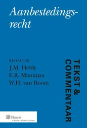 Omslag van Aanbestedingsrecht