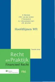 Omslag van Hoofdlijnen Wft