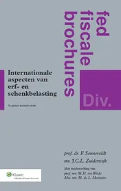 Omslag van Internationale aspecten van schenkings- en successierecht