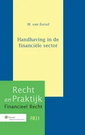 Omslag van Handhaving in de financiele sector