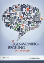 Omslag van De eigenwoningregeling in 12 vragen