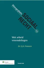 Omslag van Wet arbeid vreemdelingen
