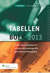 Omslag van Inkomstenbelasting 2013 premie volksverzekeringen 2013