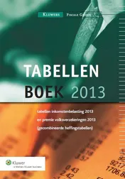 Omslag van Kluwer tabellenboek