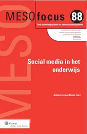 Omslag van Sociaal media en het onderwijs