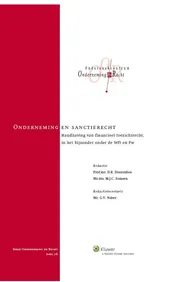 Omslag van Onderneming en sanctierecht