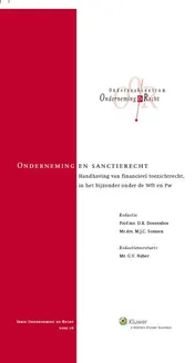 Omslag van Onderneming en sanctierecht