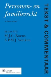 Omslag van Personen en Familierecht