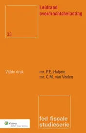 Omslag van Leidraad overdrachtsbelasting