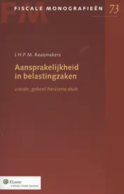 Omslag van Aansprakelijkheid in belastingzaken