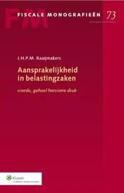 Omslag van Aansprakelijkheid in belastingzaken