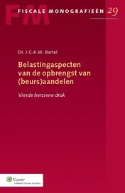 Omslag van Belastingaspecten van de opbrengst van (beurs)aandelen