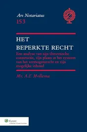 Omslag van Het beperkte recht