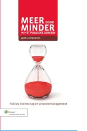 Omslag van Meer door minder in het publieke domein