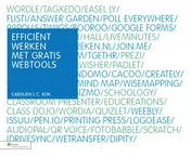 Omslag van Efficient werken met gratis webtools