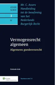 Omslag van Asser 3-IV Algemeen goederenrecht