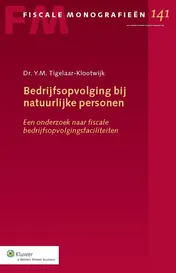 Omslag van Bedrijfsopvolging bij natuurlijke personen