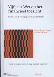 Omslag van Vijf jaar Wet op het financieel toezicht
