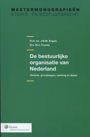 Omslag van De bestuurlijke organisatie van Nederland