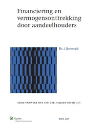 Omslag van Financiering en vermogensonttrekking door aandeelhouders