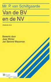 Omslag van Van de bv en de nv