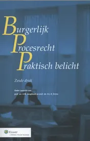Omslag van Burgerlijk procesrecht praktisch belicht