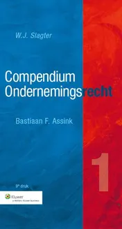 Omslag van Compendium ondernemingsrecht