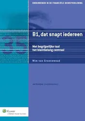 Omslag van B1, dat snapt iedereen