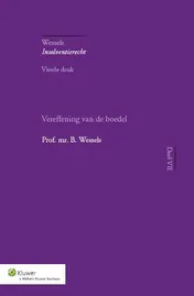 Omslag van Vereffening van de boedel