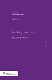 Omslag van Vereffening van de boedel