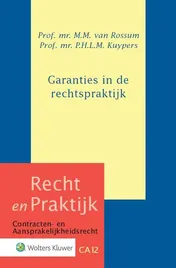 Omslag van Garanties in de rechtspraktijk