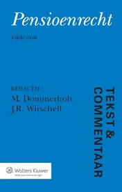 Omslag van Pensioenrecht