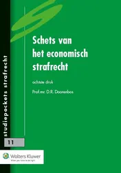 Omslag van Schets van het economisch strafrecht