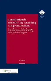 Omslag van Constitutionele remedies bij schending van grondrechten