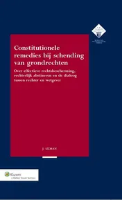 Omslag van Constitutionele remedies bij schending van grondrechten