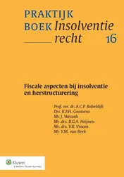 Omslag van Fiscale aspecten bij insolventie en herstructurering