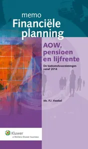 Omslag van AOW, pensioen en lijfrente