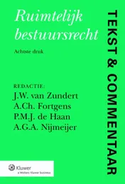 Omslag van Ruimtelijk bestuursrecht