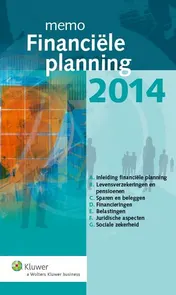 Omslag van Memo financiele planning