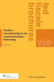 Omslag van Verliesverrekening in de vennootschapsbelasting