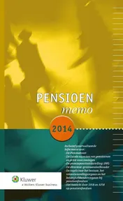 Omslag van Pensioenmemo
